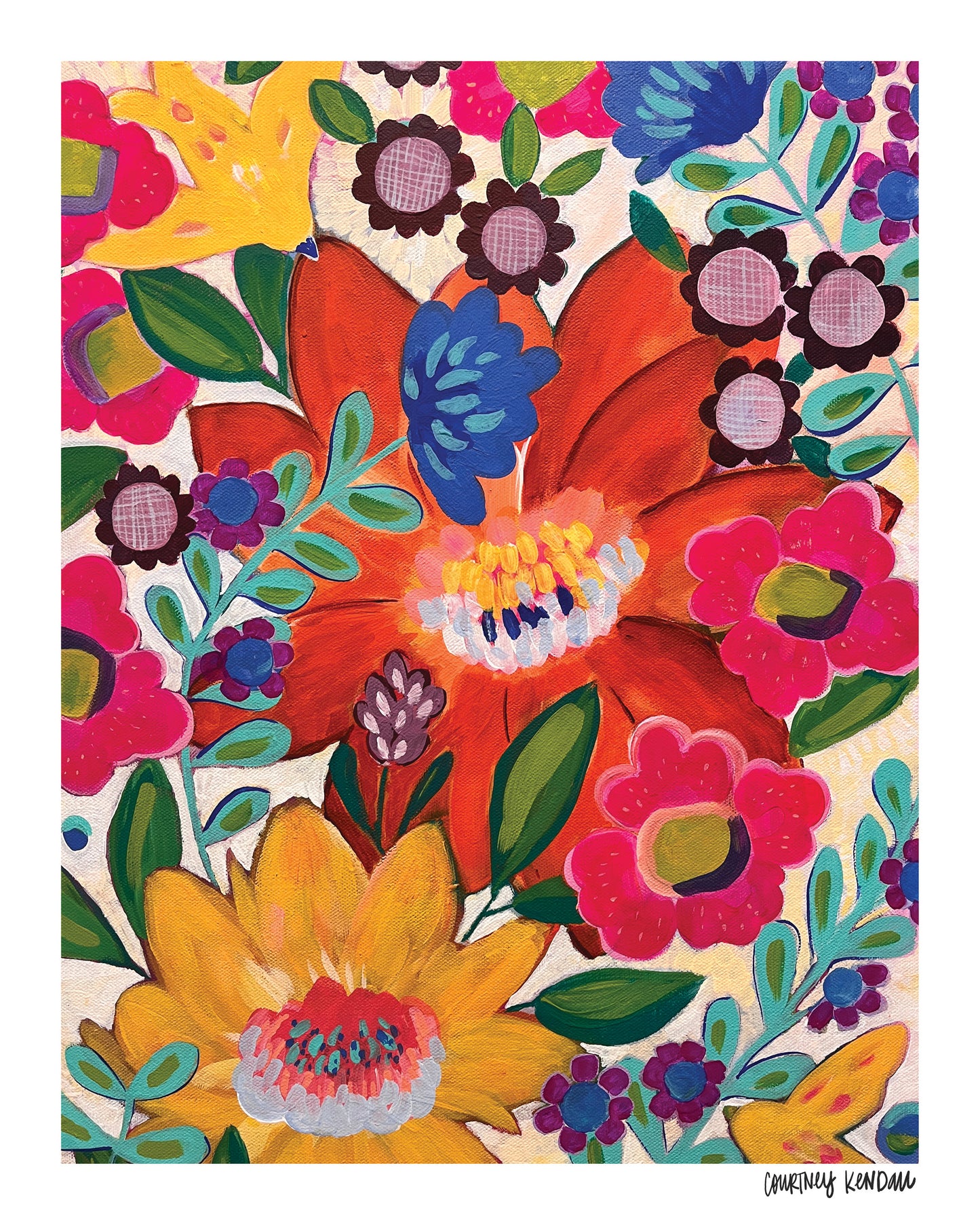 Dance Of Gladness Acrylic Art Print