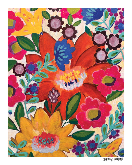 Dance Of Gladness Acrylic Art Print