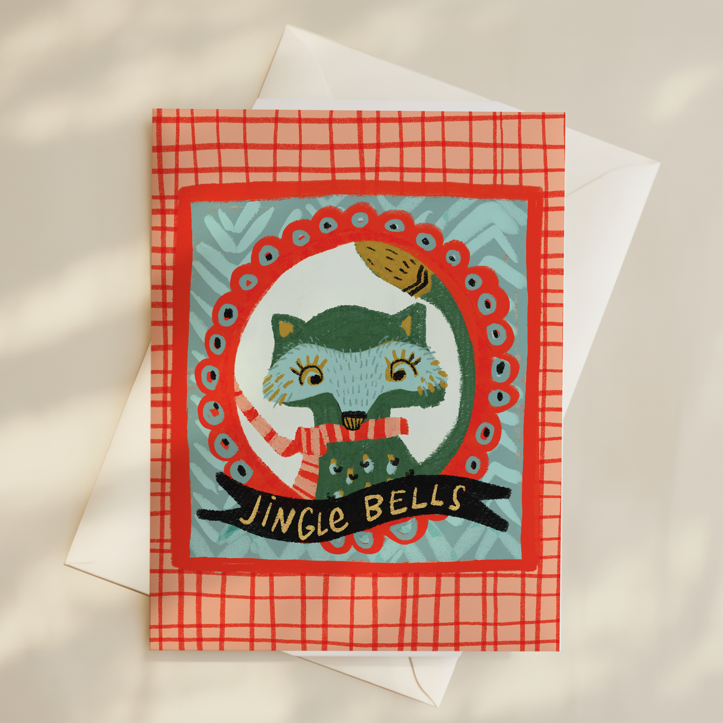 Christmas Fox Card