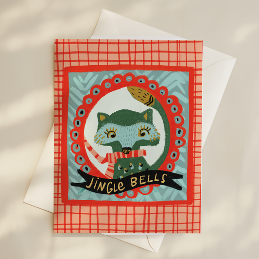 Christmas Fox Card