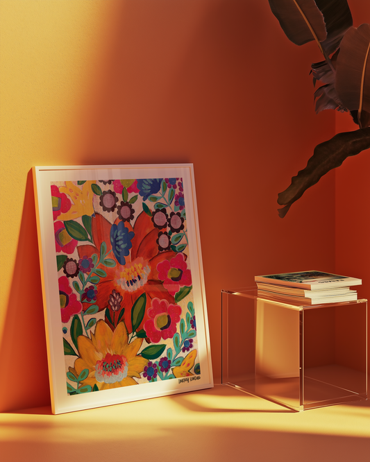 Dance Of Gladness Acrylic Art Print