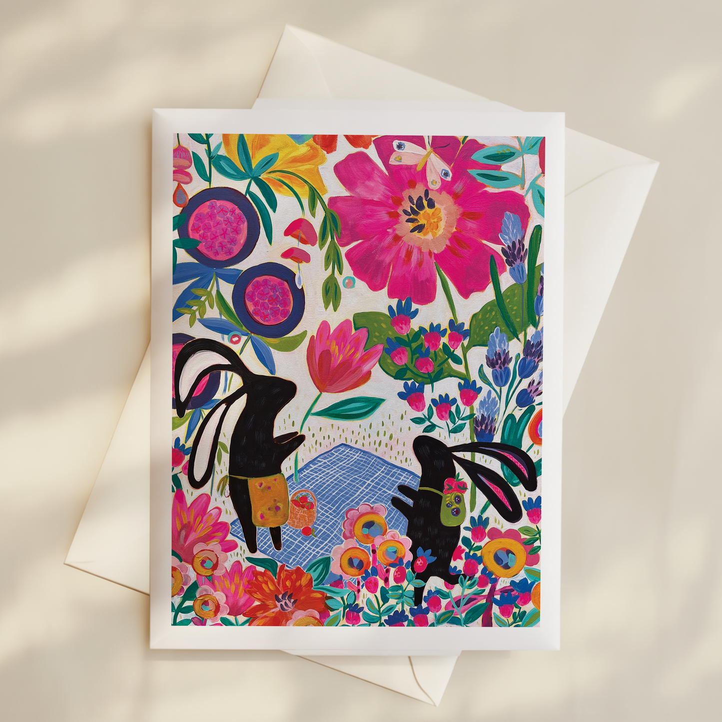 One To Another Bunnies Card